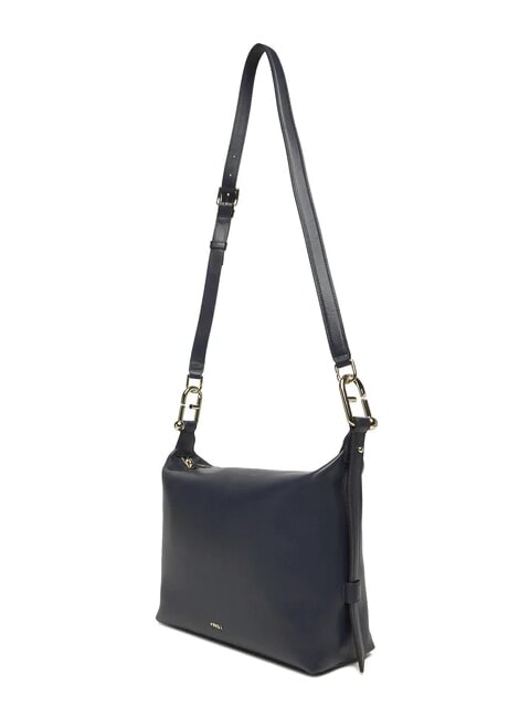 TONIE Sac bandoulière en cuir avec bandoulière méditerranéen - Sacs pour Femme