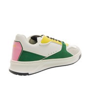 PIQUADRO URBAN  Baskets vert/beige - Chaussures Homme - 3