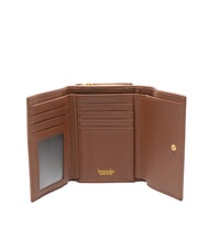 BRACCIALINI BASIC Portefeuille moyen en cuir marron - Portefeuilles Femme - 2
