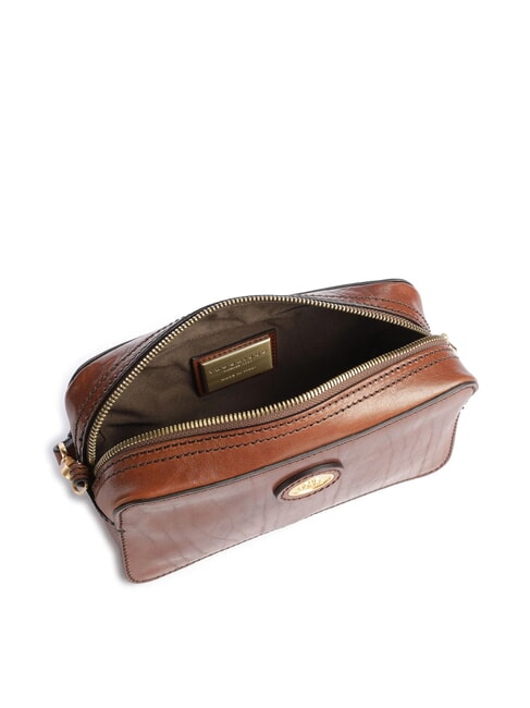 STORY UOMO Pochette en cuir pour homme MARRON - Sacs banane