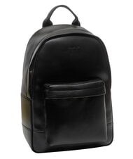 CERRUTI BRAD Sac à dos pour ordinateur portable 13 pouces, en cuir noir - Sacs à dos pour ordinateur portable - 4