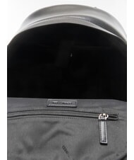 CERRUTI BRAD Sac à dos pour ordinateur portable 13 pouces, en cuir noir - Sacs à dos pour ordinateur portable - 5
