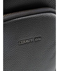 CERRUTI MADDOX sac en cuir noir - Sacs en Bandoulières pour Homme - 4