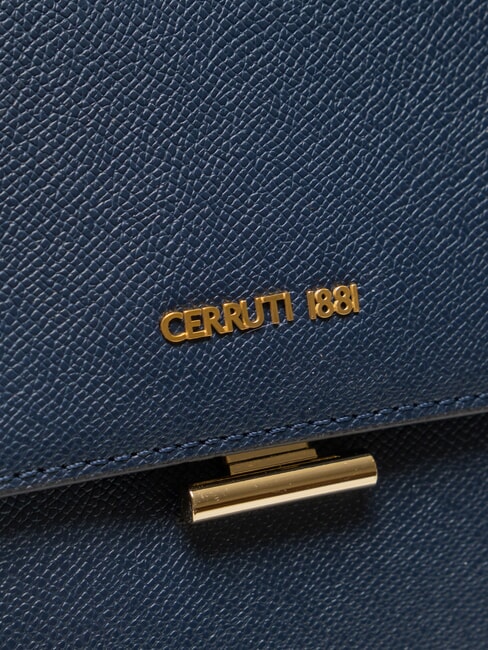 MARIANNE Sac à dos en cuir bleu - Sacs pour Femme