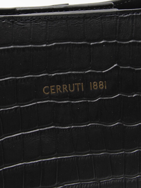 ISABELLE Sac bandoulière en cuir noir - Sacs pour Femme