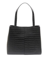 CERRUTI ISABELLE Sac bandoulière en cuir noir - Sacs pour Femme - 4