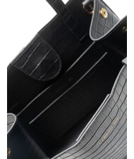 CERRUTI ISABELLE Sac bandoulière en cuir noir - Sacs pour Femme - 5