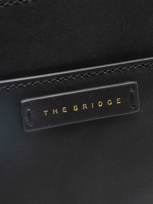 CECILIA Bandoulière en cuir black Gold - Sacs pour Femme