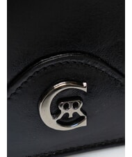 CERRUTI CERRUTIS Mini sac bandoulière en cuir noir - Sacs pour Femme - 3