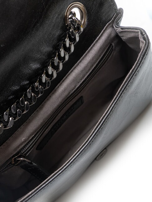 CERRUTIS Mini sac bandoulière en cuir noir - Sacs pour Femme