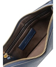 CERRUTI CERRUTIS Pochette avec bandoulière, en cuir bleu - Sacs pour Femme - 5