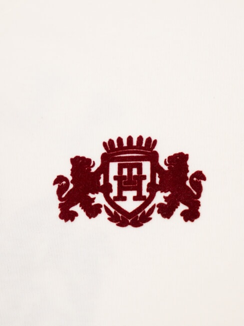 TH KIDS T-shirt &agrave; manches longues avec &eacute;cusson blanc ancien - Tee-shirt enfant