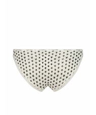 CALVIN KLEIN CK Nuisette à lacets timbre étoile_ivoire - Slip femme - 2