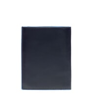 PIQUADRO BLUE SQUARE Portefeuille vertical en cuir bleu - Portefeuilles Homme - 4