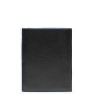 PIQUADRO BLUE SQUARE Portefeuille vertical en cuir Noir - Portefeuilles Homme - 4