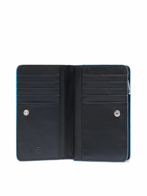 ATLAS Portefeuille en cuir moyen nero2 - Portefeuilles Femme