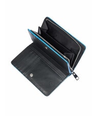 PIQUADRO ATLAS Portefeuille en cuir moyen nero2 - Portefeuilles Femme - 3