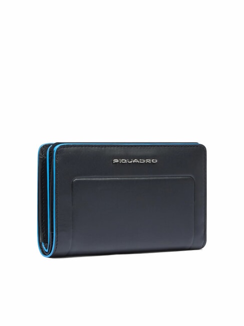 ATLAS Portefeuille en cuir moyen nero2 - Portefeuilles Femme