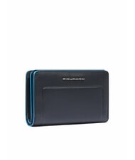 PIQUADRO ATLAS Portefeuille en cuir moyen nero2 - Portefeuilles Femme - 4