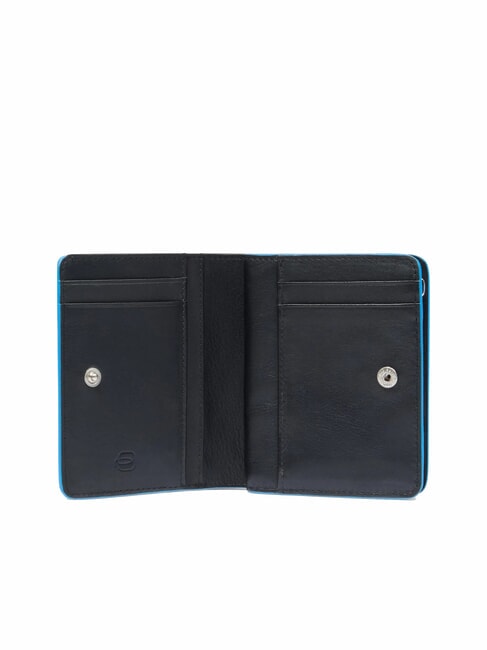 ATLAS Portefeuille compact en cuir pour femme nero2 - Portefeuilles Femme