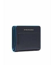 PIQUADRO ATLAS Portefeuille compact en cuir pour femme nero2 - Portefeuilles Femme - 4