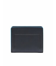 PIQUADRO ATLAS Portefeuille compact en cuir pour femme nero2 - Portefeuilles Femme - 5