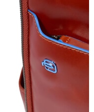 PIQUADRO BLUE SQUARE Sac à dos pour ordinateur portable 14 pouces à contrôle rapide cuir4 - Sacs à dos pour ordinateur portable - 4