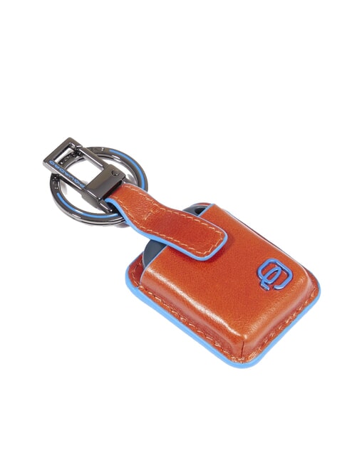 Porte-clés BLUE SQUARE, avec dispositif CONNEQU cuir4 - Porte-clés