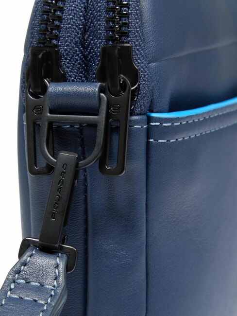 ATLAS Étui en cuir pour iPad pour homme bleu - Étui pour tablette & Organiseur