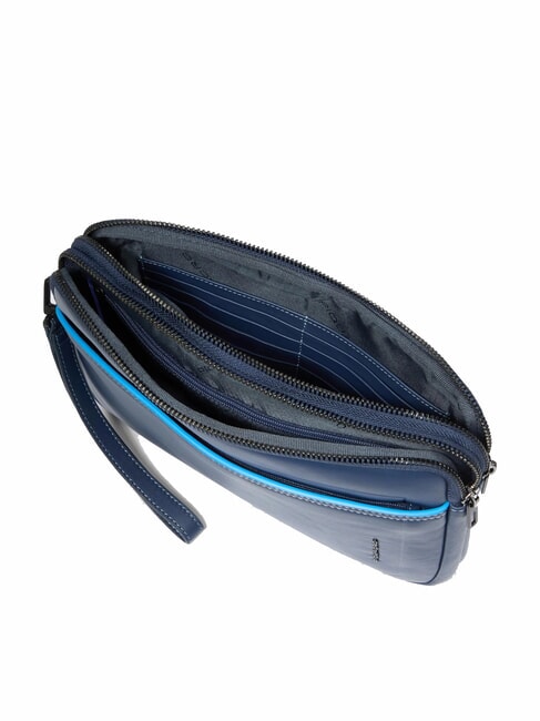 ATLAS Étui en cuir pour iPad pour homme bleu - Étui pour tablette & Organiseur