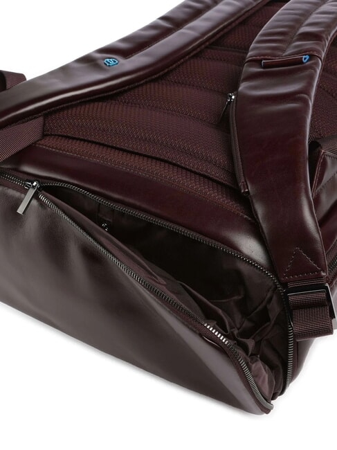 BLUE SQUARE  Sac à dos pour ordinateur portable 15,6" en cuir ACAJOU - Sacs à dos pour ordinateur portable