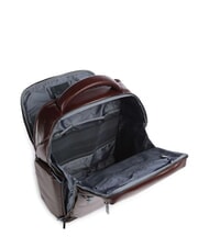 PIQUADRO BLUE SQUARE  Sac à dos pour ordinateur portable 15,6" en cuir ACAJOU - Sacs à dos pour ordinateur portable - 6