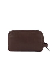 PIQUADRO HARPER Trousse de toilette en cuir MORO - Trousses - 4