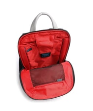 PIQUADRO URBAN Sac à dos pour ordinateur portable 14", en cuir gris - Sacs à dos pour ordinateur portable - 4