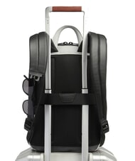 PIQUADRO URBAN Sac à dos pour ordinateur portable 14", en cuir gris - Sacs à dos pour ordinateur portable - 5