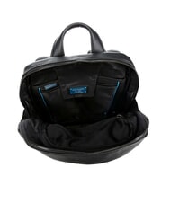 PIQUADRO MODUS SPECIAL Sac à dos en cuir pour PC 14" Noir - Sacs à dos pour ordinateur portable - 4