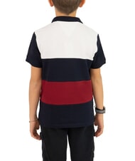 TOMMY HILFIGER TH KIDS polo à manches courtes pour enfants rouge / blanc / bleu - Tee-shirt enfant - 2