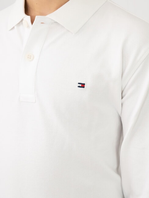 TH KIDS polo à manches longues pour enfants PVH Blanc Classique - Tee-shirt enfant