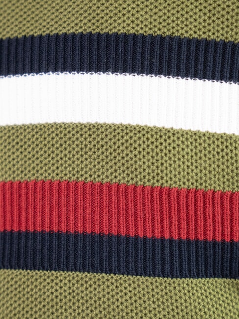 TH KIDS Pull en coton &agrave; col rond pour enfants vert - Pulls pour enfants