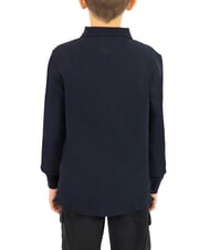 TOMMY HILFIGER TH KIDS polo à manches longues pour enfants ciel du désert - Tee-shirt enfant - 2