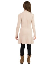 TOMMY HILFIGER TH KIDS Robe à manches longues pour filles crème de cachemire - Robes pour petites filles - 2