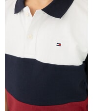 TOMMY HILFIGER TH KIDS polo à manches courtes pour enfants rouge / blanc / bleu - Tee-shirt enfant - 3