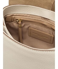 GIANNI CHIARINI HELENA ROUND Sac en cuir avec double bandoulière MARBRE - Sacs pour Femme - 5