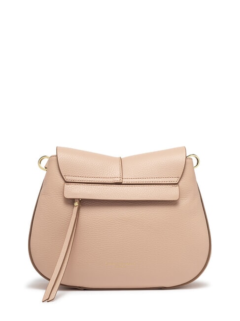 HELENA ROUND Sac en cuir avec double bandoulière sel rose - Sacs pour Femme