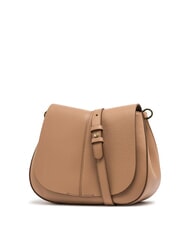 GIANNI CHIARINI HELENA ROUND Sac en cuir avec double bandoulière argile - Sacs pour Femme - 3