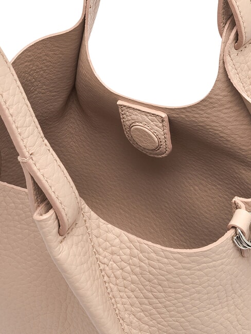 DUA Sac bandoulière, en cuir sel rose - Sacs pour Femme