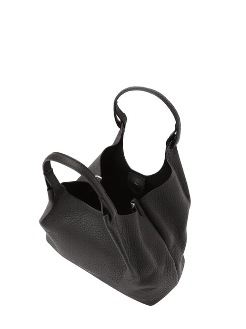 DUA Sac bandoulière, en cuir Noir - Sacs pour Femme
