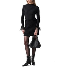 GIANNI CHIARINI DUA Sac bandoulière, en cuir Noir - Sacs pour Femme - 5