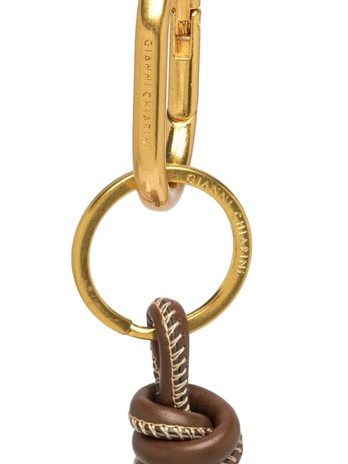 PC CHARMS Porte-clés avec breloque fleur sel rose - Porte-clés