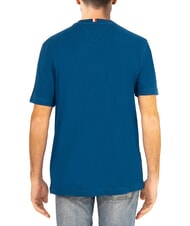 TOMMY HILFIGER TH T-shirt &agrave; manches courtes coupe classique indigo profond - T-shirt - 2